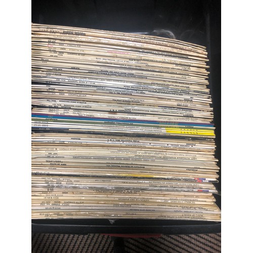 346 - Two boxes of assorted LPs, classical music, etc.