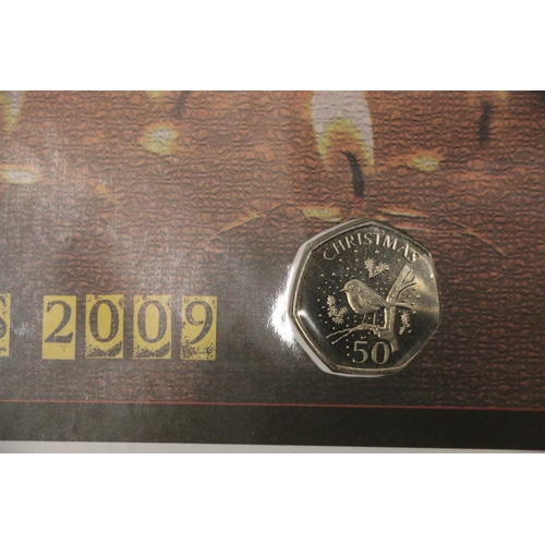 647 - Westminster Mint Mercury numismatic philatelic coin covers to include 12x fifty pence 50p including ... 