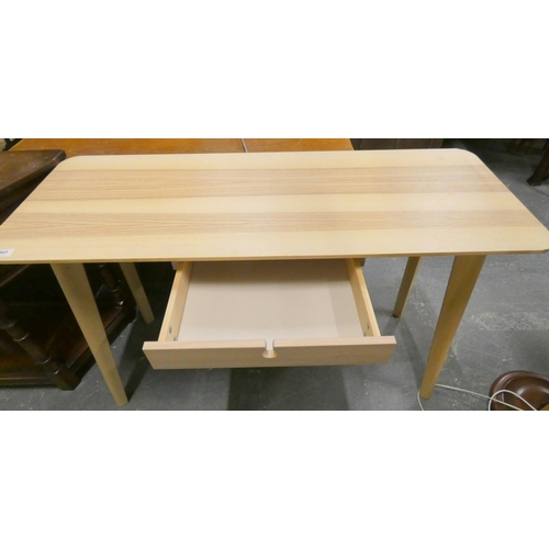 503 - Modern pine Ikea hall table with drawer