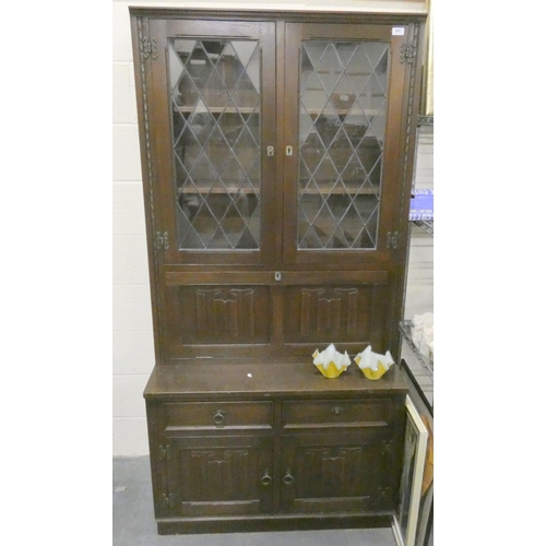 505 - Large Priory style wall unit.