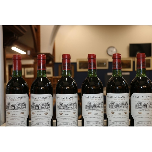 359 - Case of CHATEAU D'ANGLUDET 1982 Margaux Cantenac 75cl no abv. stated, OWC original wood crate. (12)