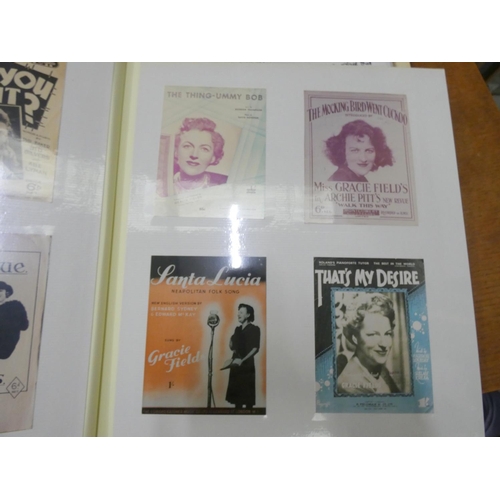 70 - Gracie Fields scrap book