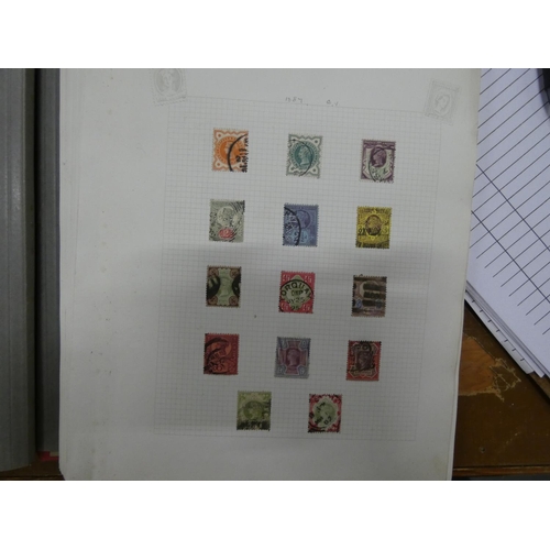 213 - Album of British stamps.