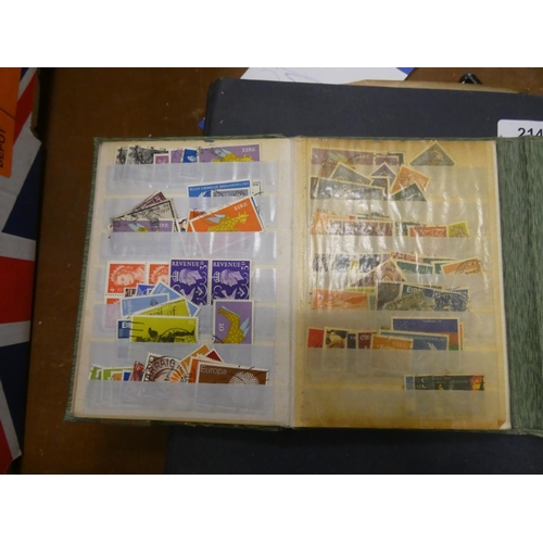 214 - Two album's of world stamps to include South Africa.