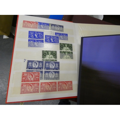 249 - Box of various world stamps.