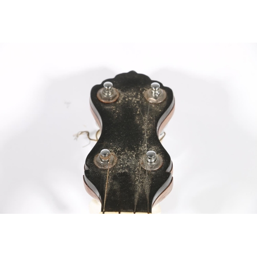 314 - Early 20th Century five string banjo decoration by Richard Spencer of Clapham.