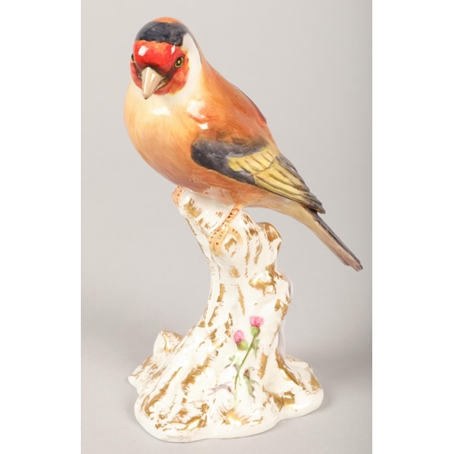 173 - Royal Worcester Gold Finch, 15 cm high