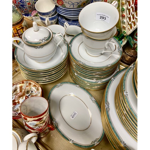 293 - Noritake part dinner & tea service, etc