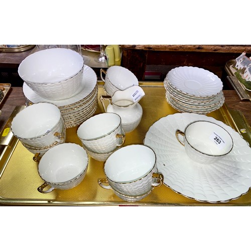 263 - Radford's Crown China part tea set