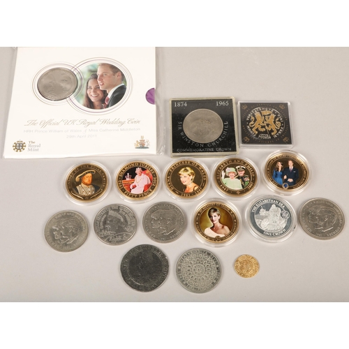 322 - Assortment of commemorative Royal coins, mostly Westminster Collection