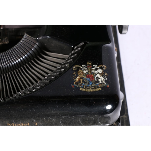 28 - Imperial EER Model T typewriter in original carrying case.