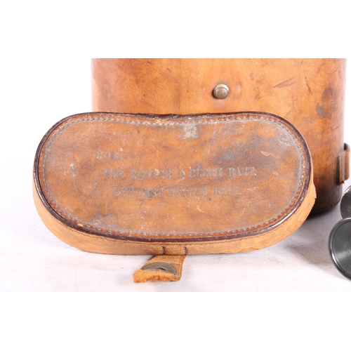 95 - Pair of Goertz of Berlin Trieder 12x binoculars, retailed by Adie and Weddeburn of Edinburgh in brow... 