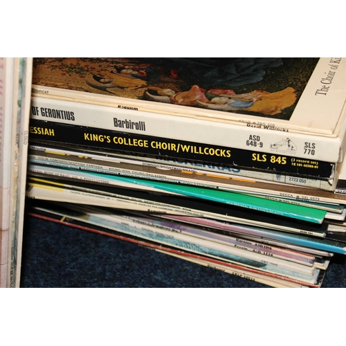 301 - Large quantity of mainly vintage records to include Classical and opera with some in binders.