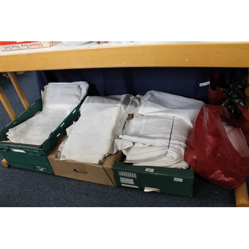 325 - Quantity of linens to include table cloths, etc.