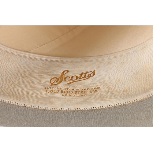 351 - Scott & Co. of London top hat with box.