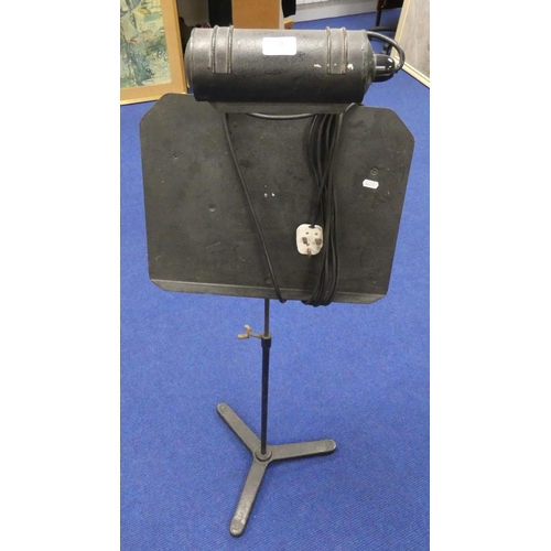 394 - Military interest music stand. 