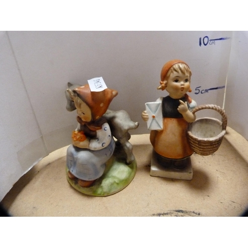 238 - Group of figures to include Hummel figures, Beswick Beatrix Potter figures and a Royal Doulton figur... 