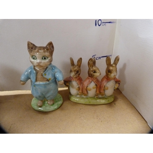 238 - Group of figures to include Hummel figures, Beswick Beatrix Potter figures and a Royal Doulton figur... 