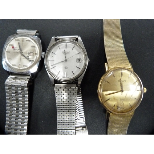 286 - Collection of assorted manual wind and automatic wristwatches to include Sekonda, Seiko etc. (14)