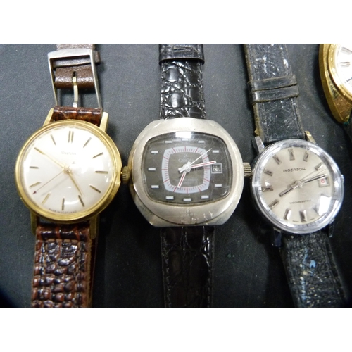 287 - Collection of assorted manual wind and automatic wristwatches to include Timex, Sekonda, Orion, etc.... 