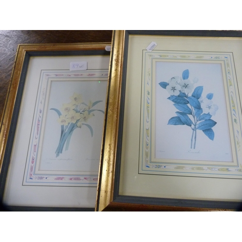 89 - Group of prints and pictures to include botanical studies.