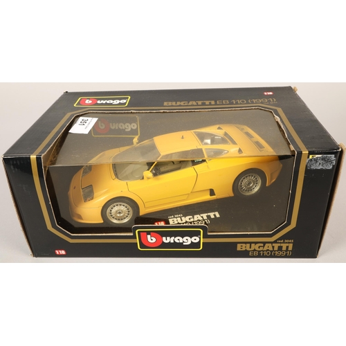 351 - Three model cars - Ferrari 250, Bugatti EB 110 & Lamborghini Jota