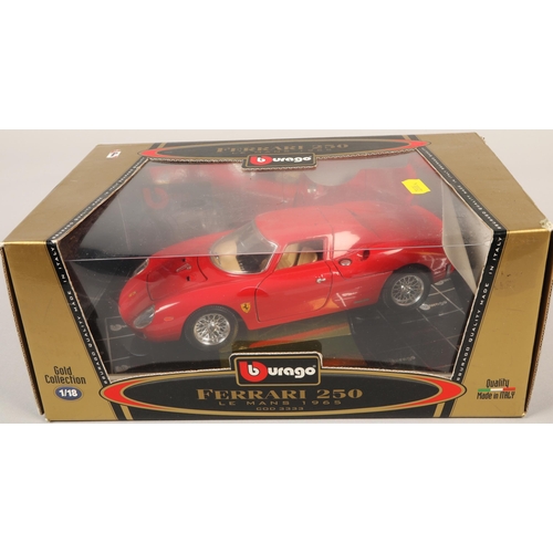 351 - Three model cars - Ferrari 250, Bugatti EB 110 & Lamborghini Jota