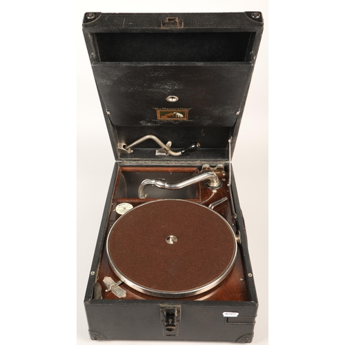 461 - 'His Master's Voice' Model 101 gramophone by The Gramophone Company, no. 1010030216