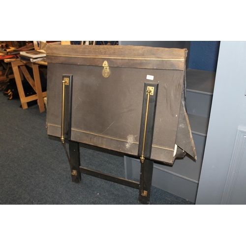 295A - Bunyard of London Patent folding folio stand, 90cm long.