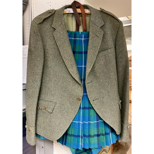 536 - Kilt with Argyll jacket