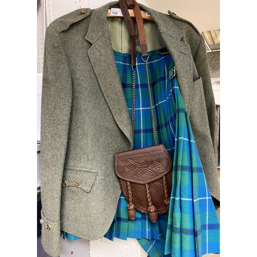 536 - Kilt with Argyll jacket