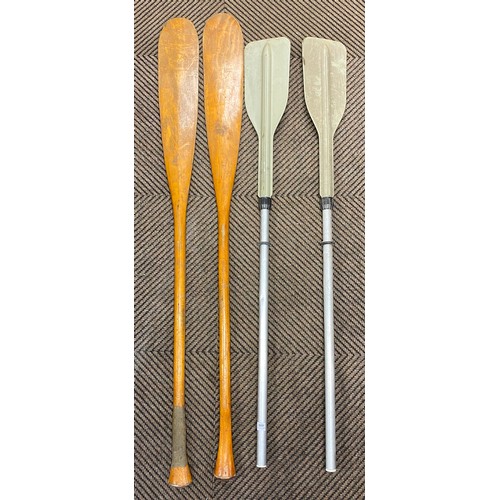 486 - Two pairs of oars