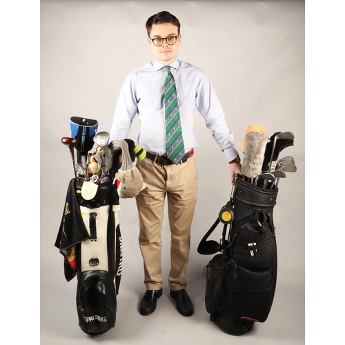 480 - Two sets of golf clubs with bags