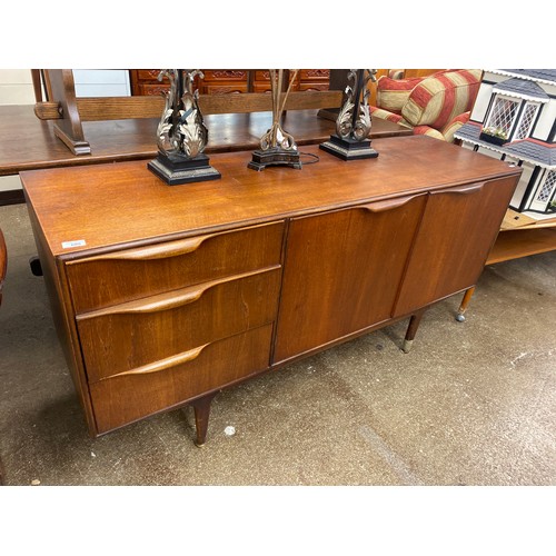 605 - McIntosh mid-century teak sideboard 153 x 47 x 78 cm