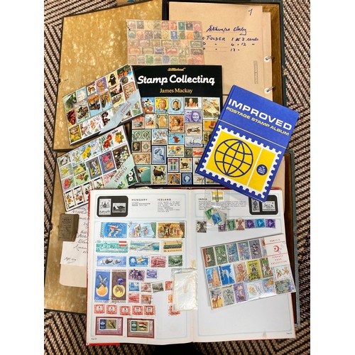 330 - Large assortment of stamps and stamp-related ephemera