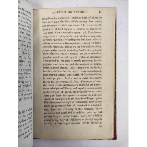 69 - Sermons & Discourses, Boston & Hartford, USA. A collection of 13, individually bound, varyin... 