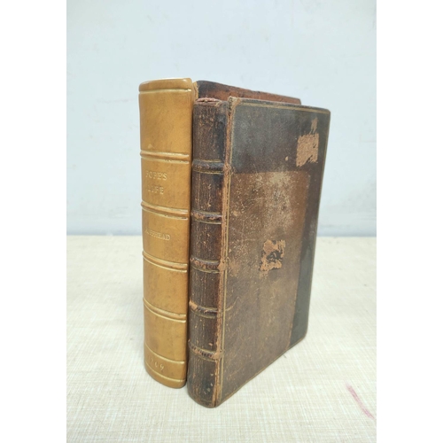 74 - RUFFHEAD OWEN.  The Life of Alexander Pope Esq. Compiled from Original Manuscripts with a ... 