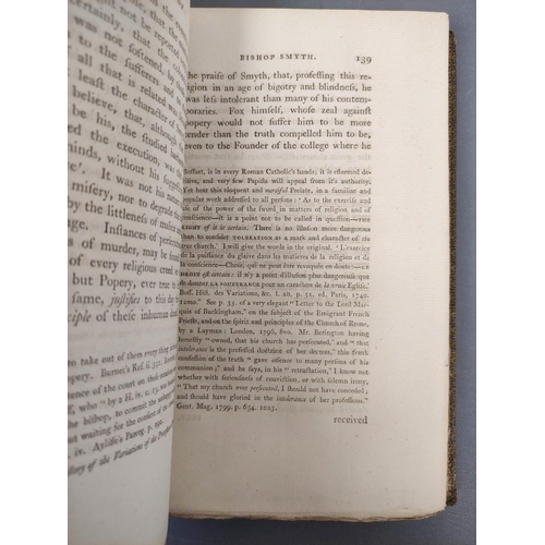 83 - CHURTON RALPH. The Lives of William Smyth, Bishop of Lincoln and Sir Richard Sutton, Knight Fou... 