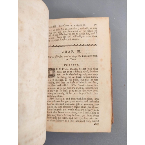 84 - WALTON I. & COTTON C.  The Complete Angler ... to Which is now Prefixed The Lives of t... 