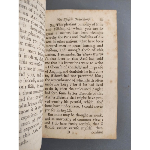 84 - WALTON I. & COTTON C.  The Complete Angler ... to Which is now Prefixed The Lives of t... 