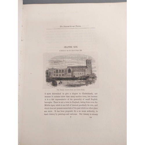 291 - WISE JOHN R.  The New Forest, Its History & Its Scenery. Artist's Edition no. 17 of on... 