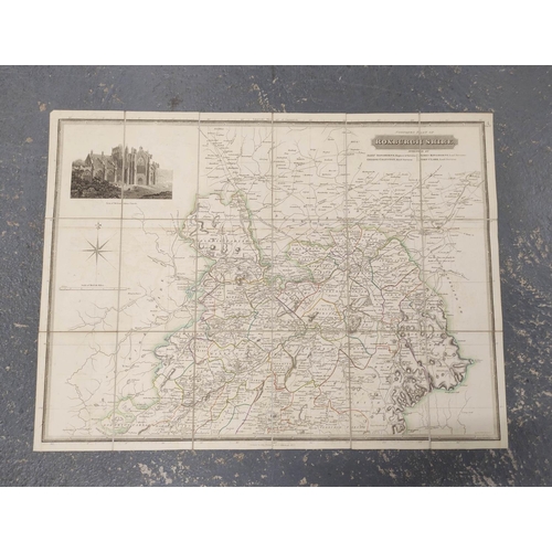 127 - THOMSON JOHN.  Northern Part of Roxburgh Shire & Southern Part of Roxburgh Shire. 2 fl... 