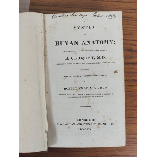 20 - RICHARDSON W. (Ed).  The London Medical Journal. Volume the Third. Old leather backed marb... 