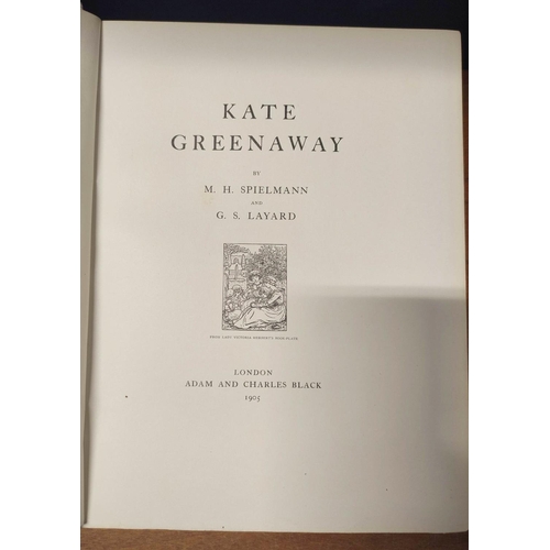 39 - SPIELMANN M. H. & LAYARD G. S.  Kate Greenaway. Ltd. ed. 446/500, signed by John Green... 