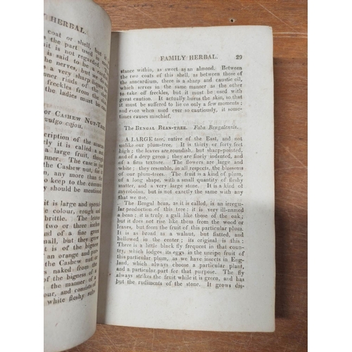 45 - HILL SIR JOHN.  The Family Herbal or An Account of All Those English Plants Which Are Rema... 