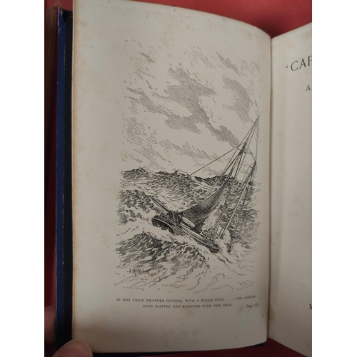 8 - KIPLING RUDYARD.  Captains Courageous. Illus. Orig. blue cloth gilt, internal foxing & spotting.... 