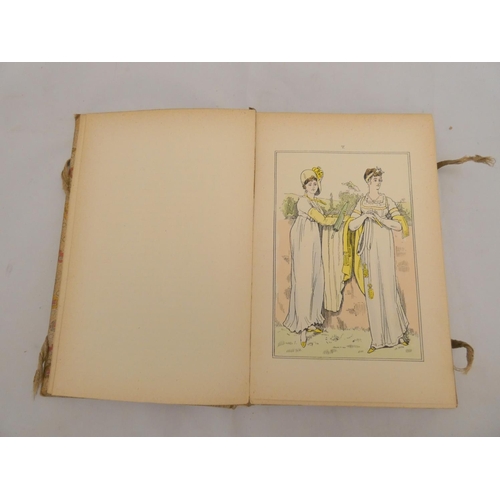 139 - HUNT MRS. ALFRED W.  Our Grandmothers' Gowns. 24 hand col. plates by G. R. Halkett, text v... 