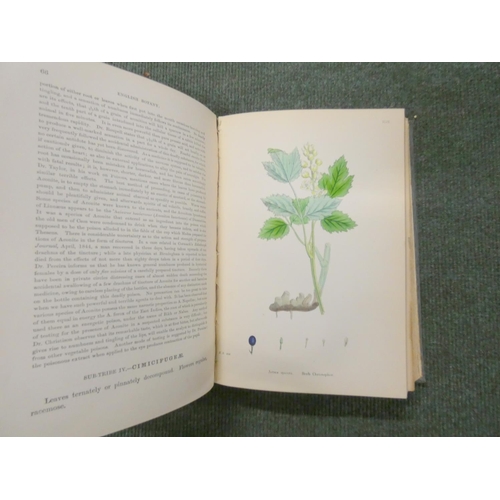 146 - BOSWELL SYME J. T. (Ed).  Sowerby's English Botany or Coloured Figures of British Plants. Vols. 1, 2... 