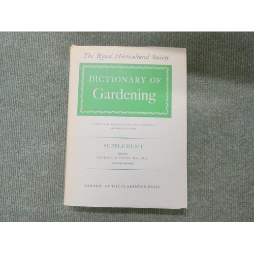 147 - ROYAL HORTICULTURAL SOCIETY.  Dictionary of Gardening & Encyclopedia of Garden Plants. 7 vols.... 