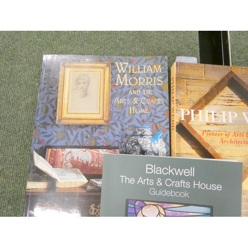 149 - Art Reference.  A large carton of illus. quarto books & softback monographs incl. Arts & Cra... 